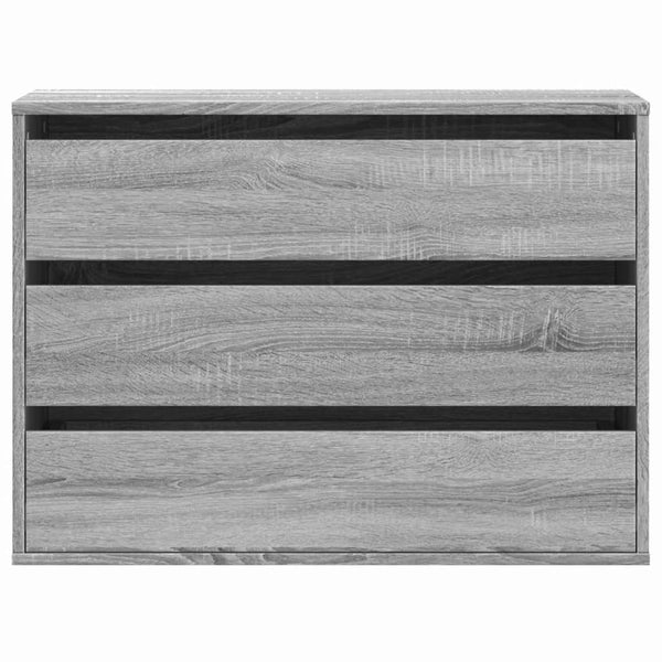 Kommode Grau Sonoma 80x41x58 cm
