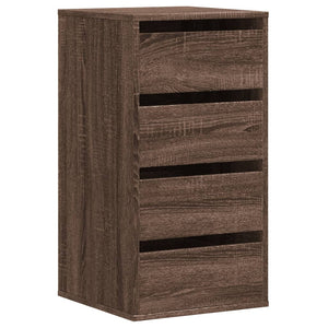 Kommode Braun Eichen-Optik 40x41x76 cm