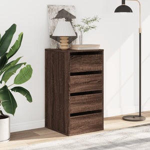 Kommode Braun Eichen-Optik 40x41x76 cm