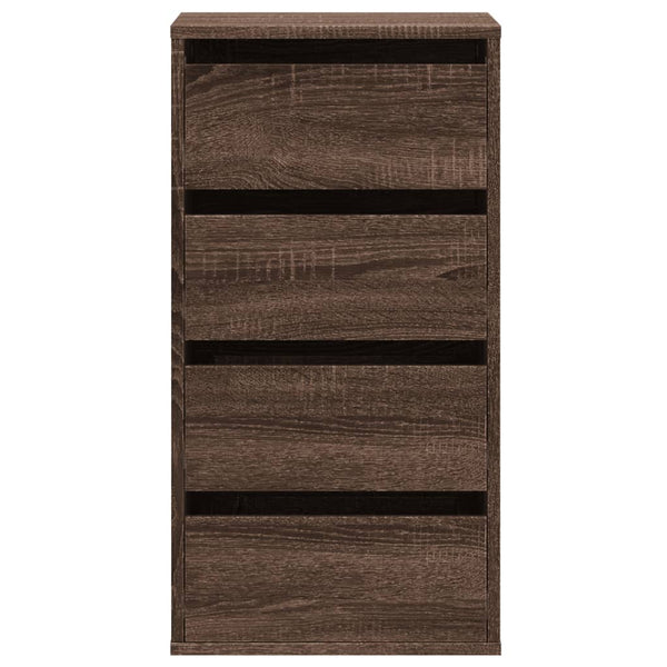 Kommode Braun Eichen-Optik 40x41x76 cm