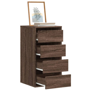 Kommode Braun Eichen-Optik 40x41x76 cm