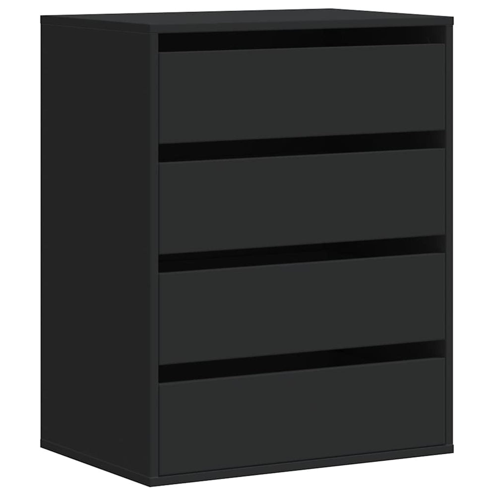 Schwarze Kommode 60x41x76 cm