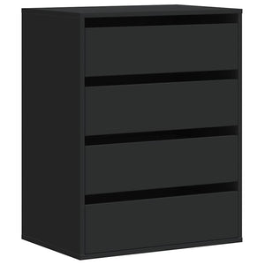 Schwarze Kommode 60x41x76 cm