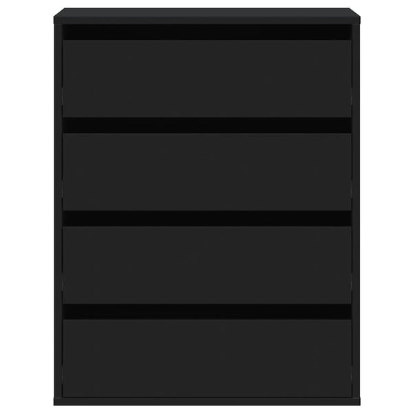 Schwarze Kommode 60x41x76 cm