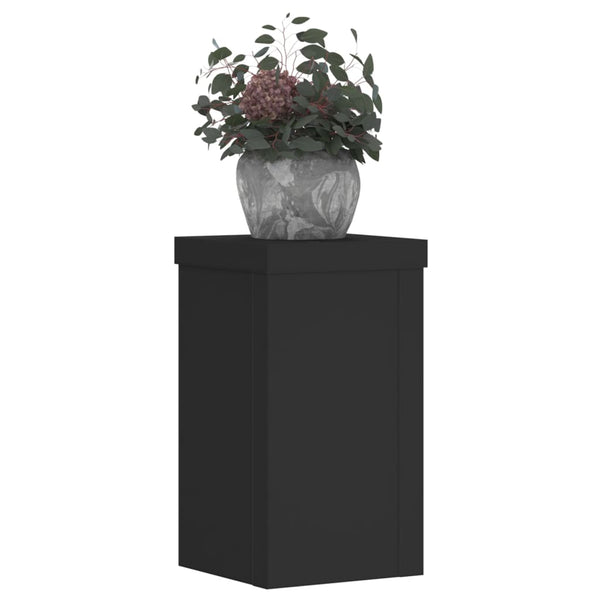 Pflanzenständer 2er Set, Schwarz, 18cm