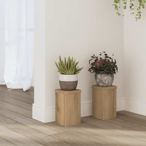 Pflanzenständer 2er Set Eiche 18cm