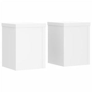 Pflanzenständer 2er Set, Weiß, 15x15x20 cm