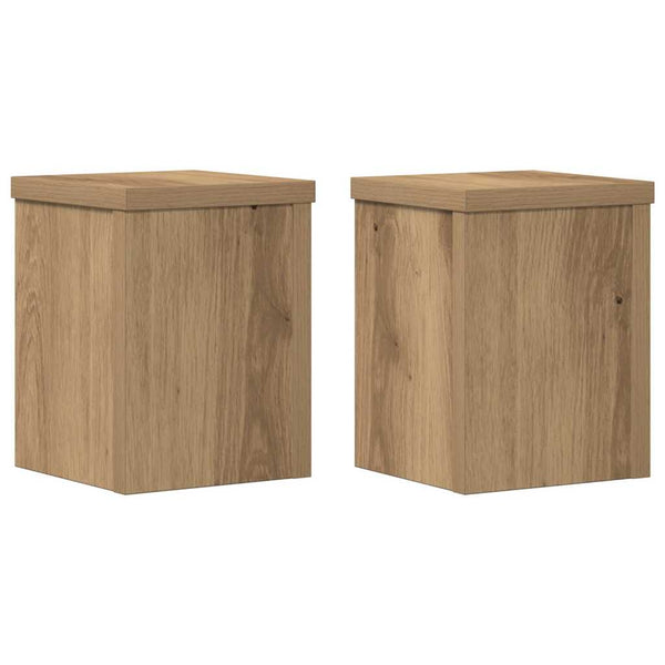 Pflanzenständer 2er Set Artisan Eiche