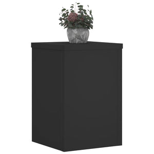 Pflanzenständer 2er Set Schwarz 20x20x30 cm