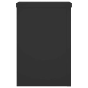 Pflanzenständer 2er Set Schwarz 20x20x30 cm