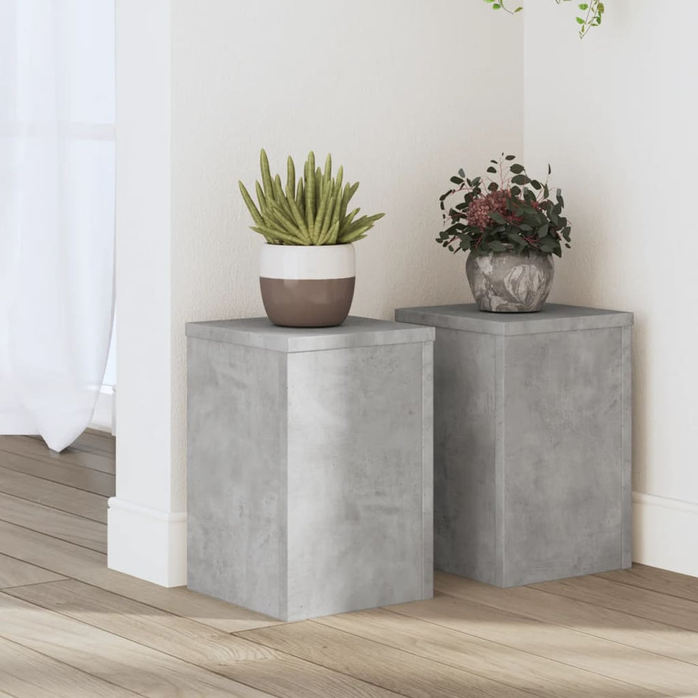 Pflanzenständer 2er Set Betongrau