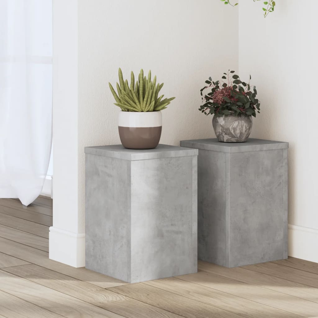 Pflanzenständer 2er Set Betongrau