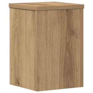 2er Set Pflanzenständer Artisan-Eiche 20x20x30 cm