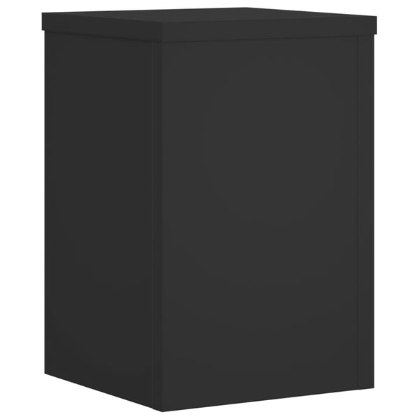 Pflanzenständer 2er Set Schwarz 25x35 cm