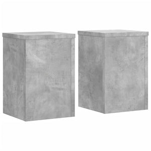 Pflanzenständer 2er Set Betongrau 25x35 cm