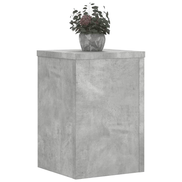 Pflanzenständer 2er Set Betongrau 25x35 cm