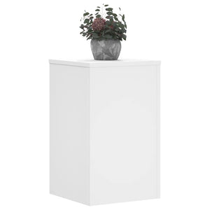 Pflanzenständer 2er Set Weiß 30x50 cm