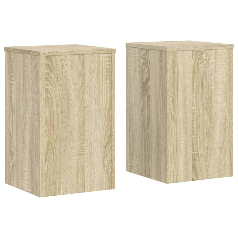 Pflanzenständer 2er Set Sonoma Eiche 30x50 cm