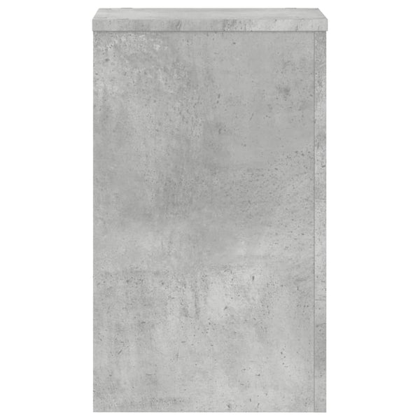 Pflanzenständer 2er Set Betongrau 30x50 cm
