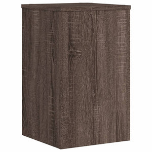 Pflanzenständer 2er Set Braun Eiche 50cm