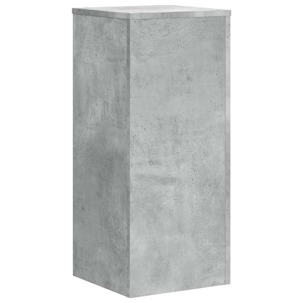 Pflanzenständer 2er Set Betongrau 30x30x70 cm