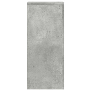 Pflanzenständer 2er Set Betongrau 30x30x70 cm