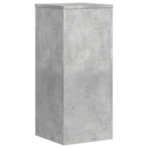 Pflanzenständer 2er Set Betongrau 30x30x70 cm