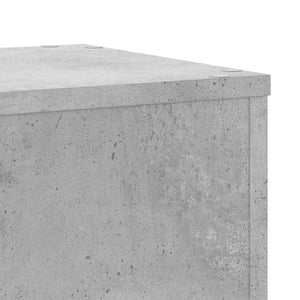 Pflanzenständer 2er Set Betongrau 30x30x70 cm