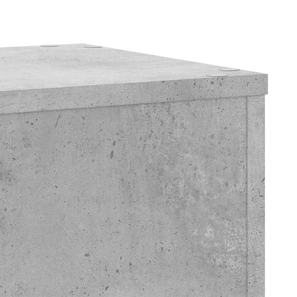 Pflanzenständer 2er Set Betongrau 30x30x70 cm
