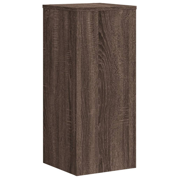 Pflanzenständer 2er Set Braun Eiche 70cm