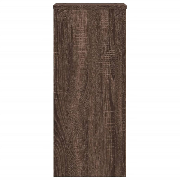 Pflanzenständer 2er Set Braun Eiche 70cm