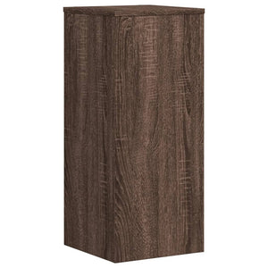Pflanzenständer 2er Set Braun Eiche 70cm
