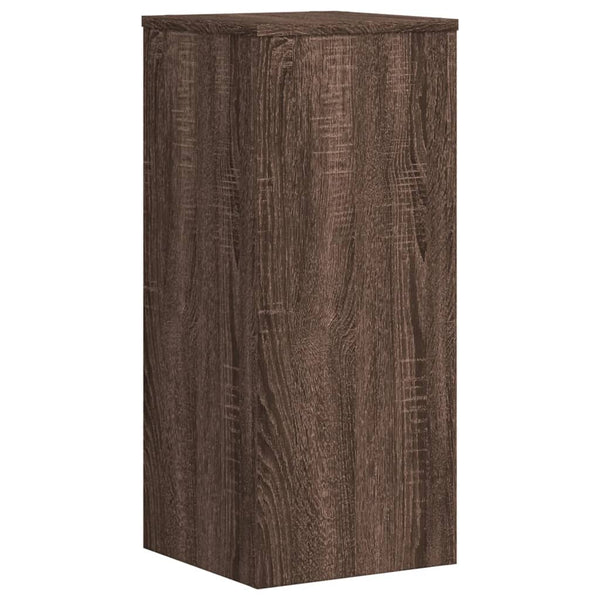 Pflanzenständer 2er Set Braun Eiche 70cm