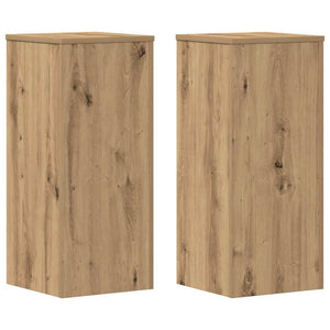 Pflanzenständer 2er Set Artisan Eiche 30x70 cm
