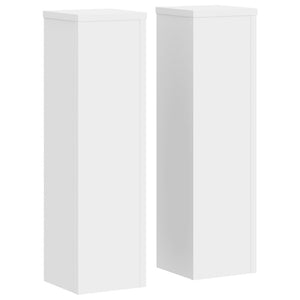 Pflanzenständer 2er Set Weiß 60cm
