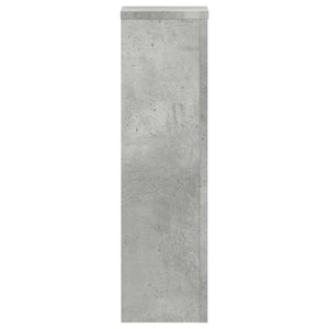 Betongraue Pflanzenständer, 2er-Set