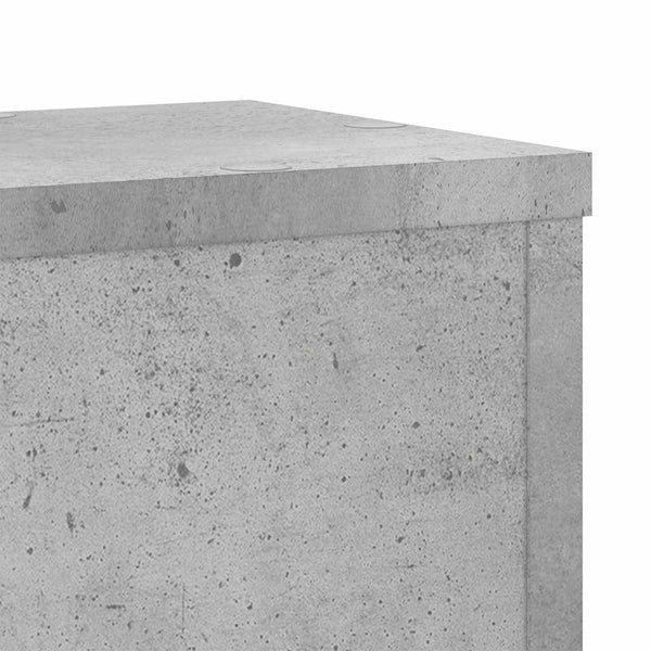Betongraue Pflanzenständer, 2er-Set