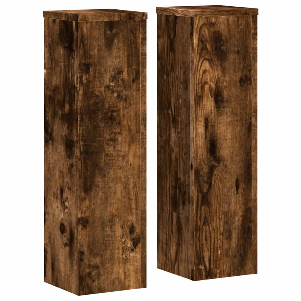 2er Set Pflanzenständer Räuchereiche 60cm