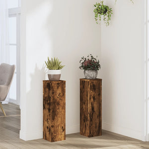 2er Set Pflanzenständer Räuchereiche 60cm