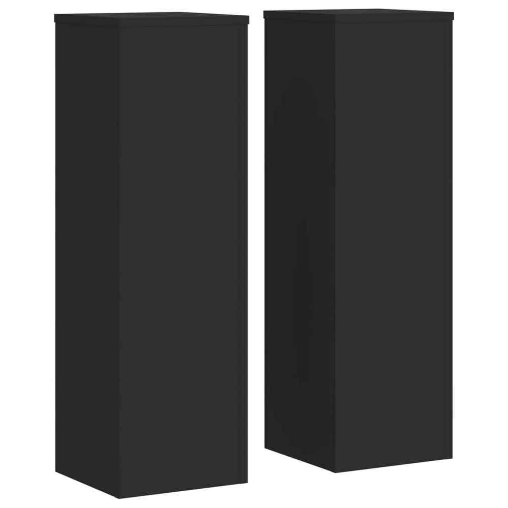 Pflanzenständer 2er Set Schwarz 80cm