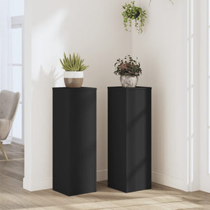 Pflanzenständer 2er Set Schwarz 80cm