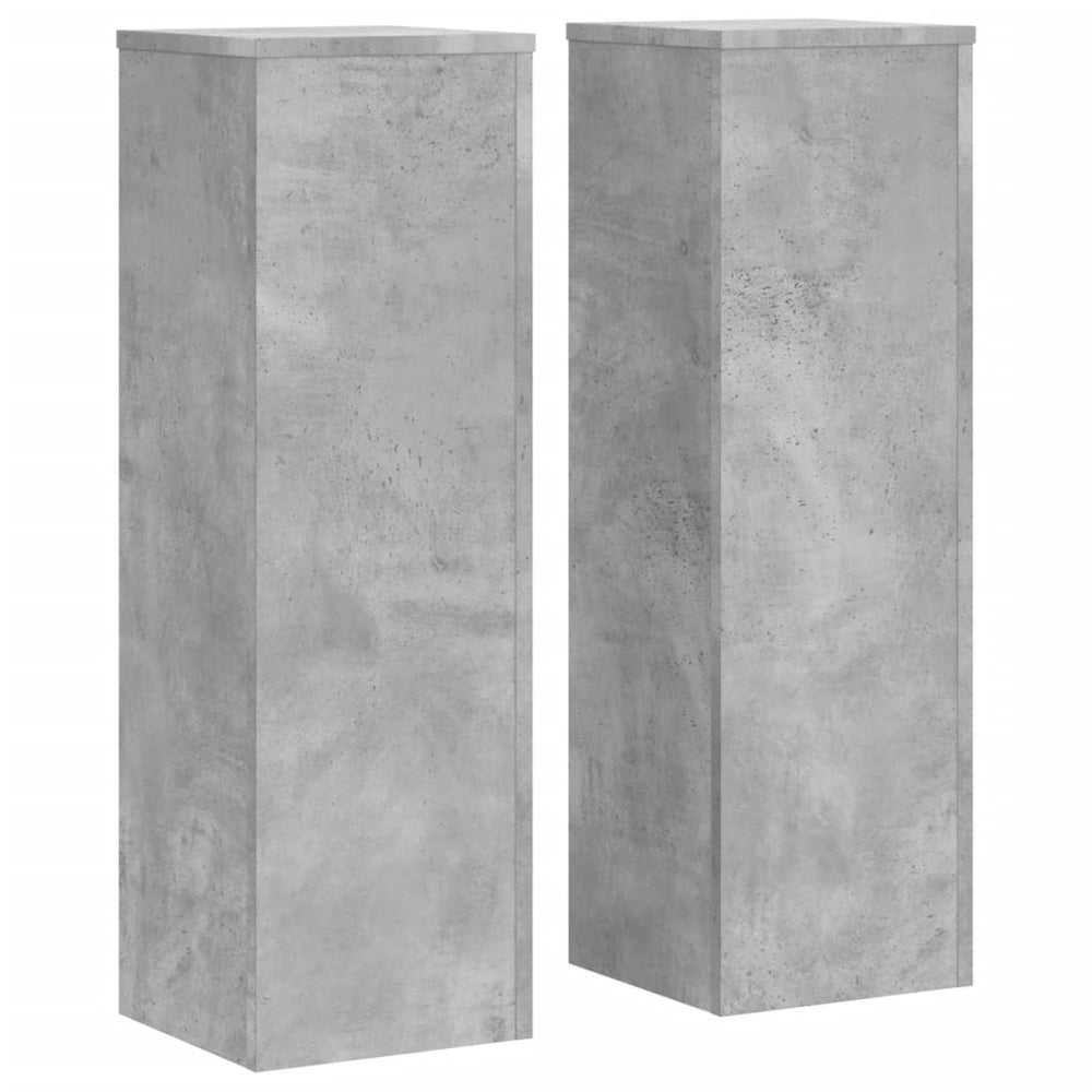 Pflanzenständer 2er Set Betongrau 80cm