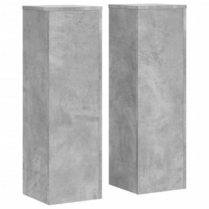 Pflanzenständer 2er Set Betongrau 80cm