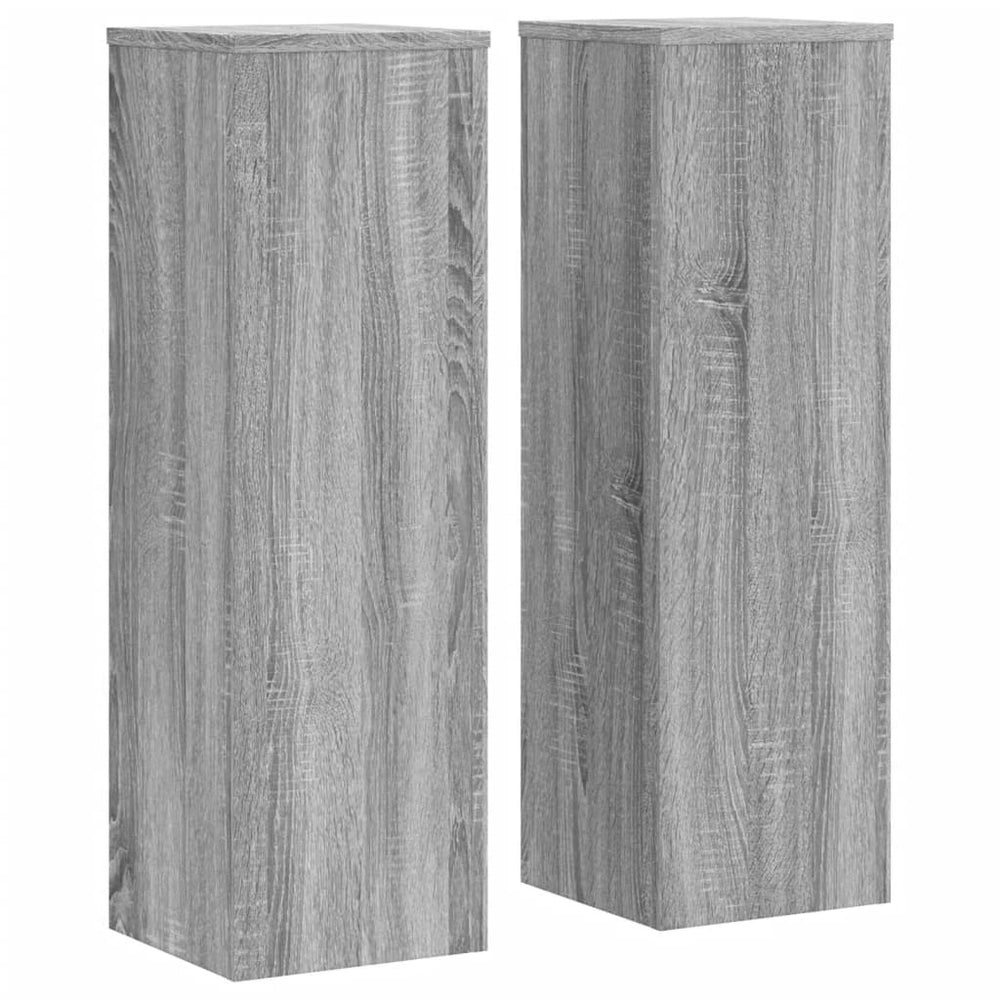 Pflanzenständer 2er Set Grau Sonoma 80cm