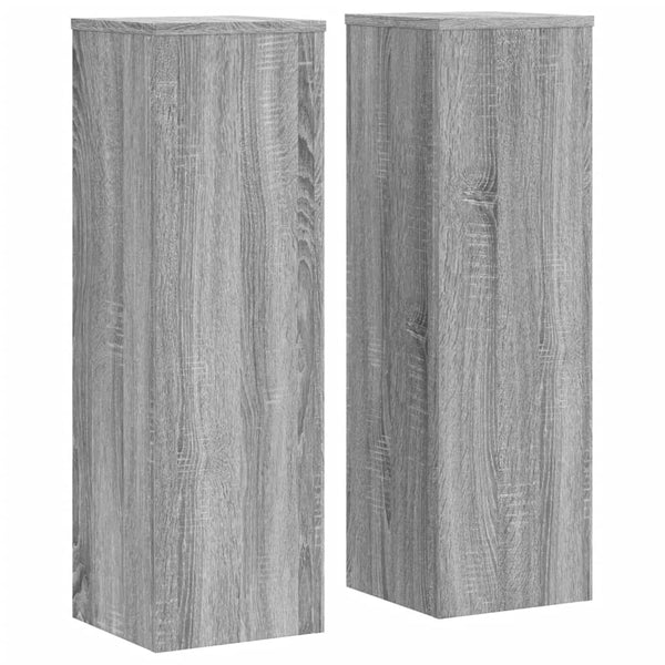 Pflanzenständer 2er Set Grau Sonoma 80cm