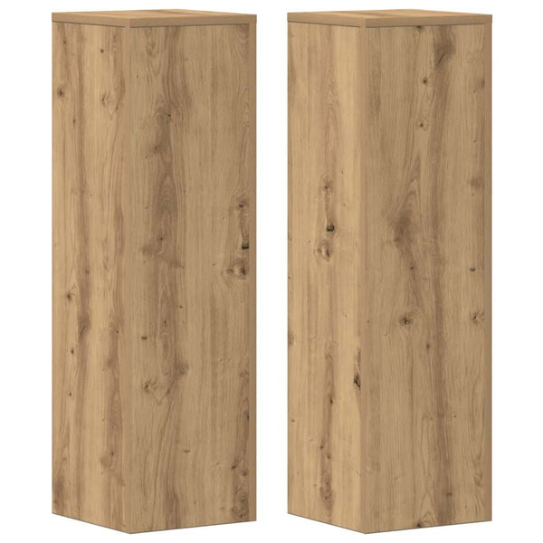 Pflanzenständer 2er Set Artisan-Eiche