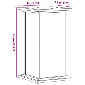 Pflanzenständer Sonoma Eiche 60cm