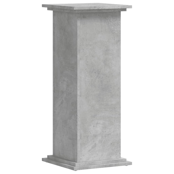 Betongrauer Pflanzenständer 33x33x80cm