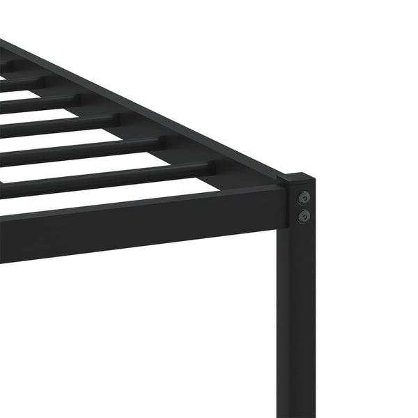Metallbett 120x190 cm Sonoma Eiche