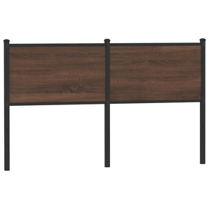 Ersatz-Kopfteil Braun Eiche 140 cm